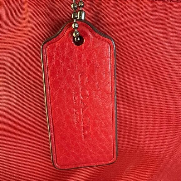 Coach Red Tote Bag - Picture 3 of 9